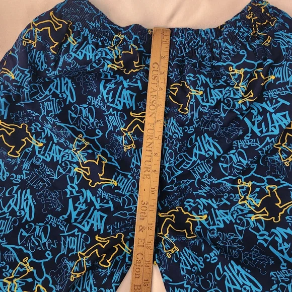 Skateboard AOP All Over Print Vintage STGZ 90s Very Rare Skateboarding Shorts